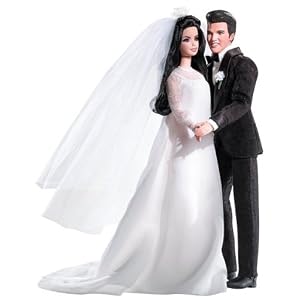 Elvis and Priscilla Barbie Doll Giftset by 