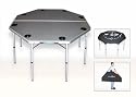 "FREE CHRISTMAS GIFT WRAP" OASIS Outdoor Folding Card Table "Unique Design" 5 Years Warranty