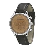 Image of Emporio Armani AR0625 Gents leather strap classic chronograph watch