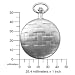Charles Hubert 3841-W Mechanical Pocket Watch image 4