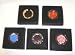 5 Folding Purse Hook Hanger Sampler Package