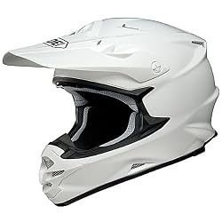 Shoei Solid VFX-W Off-Road Motorcycle Helmet - White