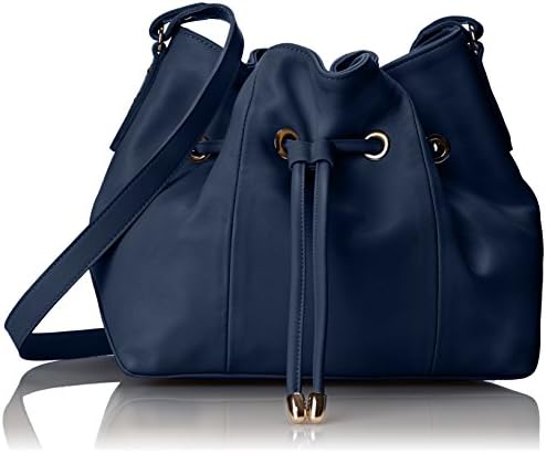 Lauren Merkin Peyton Bucket Cross Body Bag, Navy, One Size