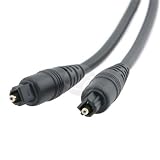 Buy 25 Ft 7.6 m Digital Optical Audio TosLink Cable for Pro Audio cards MiniDisk...