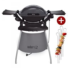 Weber Grill Elektrogrill Q 140 Stand + kostenlose Doppelspie�e