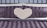 D?cor Heart Wedge, Grey Velvish