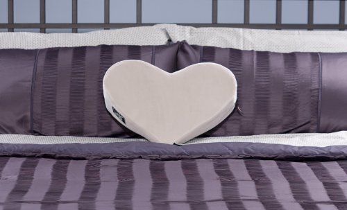 D?cor Heart Wedge, Grey Velvish