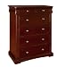Westwood Design Stratton 6 Drawer Chest, Virginia Cherry