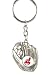 Cleveland Indians - MLB Silver Baseball Glove Keychain