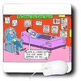 Londons Times Funny Medicine Cartoons - McCartney at the Shrink - Mouse Pads