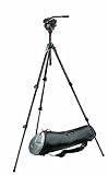 Manfrotto 501HDV,755MF3K Video Kit with 501HDV Pro Video Head ,755MF3 Tripod Legs and MBAG80P Padded Tripod Bag (Black)