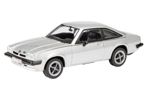 Dickie-Schuco 450276800 - Schuco - Opel Manta B GT-J 1:43 silber, Limited Edition: 1.000 St&uuml;ck, Klarsichtvitrine mit Sammlerumkarton