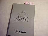 2003 Mazda MPV Owners Manual