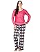 Women's Microfleece 3Pc Sleep/Lounge Set (Juniors)