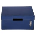 Med Paper Board Box Drk Blue 2-pk