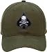 9884 Olive Drab Low Profile Death Spade Baseball Ca Olive Drab Low Profile Death Spade Baseball Cap 9884
