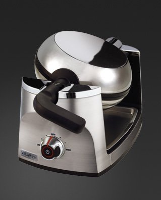 VillaWare Stainless Steel Flip Waffle Maker