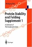 Protein Stability and Folding. Supplement 1: A Collection of Thermodynamic Data