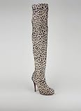 Leopard Print Thigh High Boot