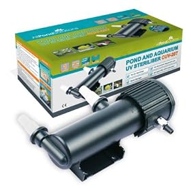 Pond UV Light Steriliser / Clarifier Filter 7W All Pond Solutions CUV-207