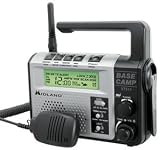 New Midland Radio GMRS Emergency Radio Dynamocrank Compatible With Other FRS/GMRS Radios Picture