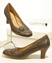Top aktueller schicker COMMA Leder Pumps braun
