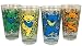 Grateful Dead/Pint Glass Set Dancing Bears 4-Pack