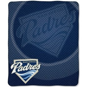 San Diego Padres 50''x60'' Retro Style Royal Plush Raschel Throw Blanket