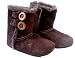 Chocolate Button Boots