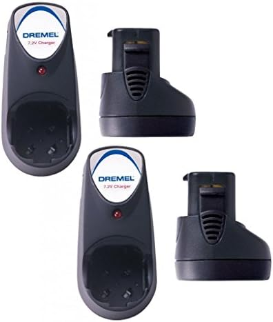 Dremel (2 Pack) 7.2V MultiPro Battery &amp; Charger Combo # 757-01-758-01-2pk
