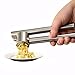 TanGeekor Garlic Press, Ginger Press, Stainless Steel, Clean Easily Mince & Crush & Chop Garlic Cloves & Ginger with Ease