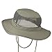 Big Size Talson UV Mesh Bucket Hat - Grey (For Big Head)