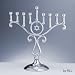 Rite-Lite Judaica Charms Menorah, Silvertone