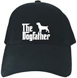 CAPS BLACK EMBROIDERY  THE DOGFATHER CANE CORSO 