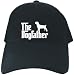 CAPS BLACK EMBROIDERY  THE DOGFATHER CANE CORSO 