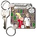 Londons Times Health and Vanity Trends Cartoons - Lava Lamps On First Date - Key Chai...