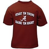 Alabama Crimson Tide Crimson Toddler Start 'Em Young T-shirt