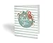 One Jade Lane - Floral Festival - Designer Thank You Cards - Heavy Stock - 4 Designs - Set of 12 Folded Cards & Envelopes, blank paper cards.