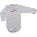 Baby-Says Long-Sleeve Bodysuit, I'm just 2 cute!