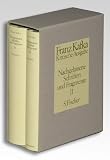 Produkt-Bild: Kritische Ausgabe der Werke von Franz Kafka. Schriften, Tageb&uuml;cher, Briefe: Nachgelassene Schriften und Fragmente II. Kritische Ausgabe: Textband / Apparateband: 2 B&auml;nde