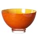 Acrylic Serving Bowl - Orange