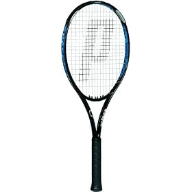 Prince O3 Blue OS Prestrung Tennis Racquet