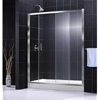 DreamLine SHDR-1060726-01 Infinity Sliding Shower Door, Chrome