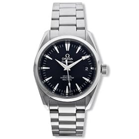 Click here to buy Omega Mens Seamaster Aqua Terra Midsize Automatic Chronometer Watch #2504.50.00 by Omega.