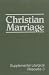 Christian Marriage: Supplemental Liturgical Resource 3
