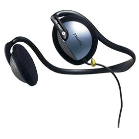 Philips HS500 Behind-the-Head Sport Headphones with Neckband