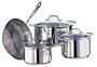 Emerilware Stainless 7-Piece Cookware Set
