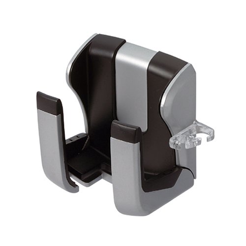 CARMATE HS141A Cell Phone/iPod Mini Holder Black/Silver
