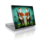 The Twins Design Skin Decal Sticker Cover for Laptop Notebook Computer - 15