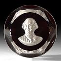 Sulphides Franklin Mint King Louis XVI Paperweight